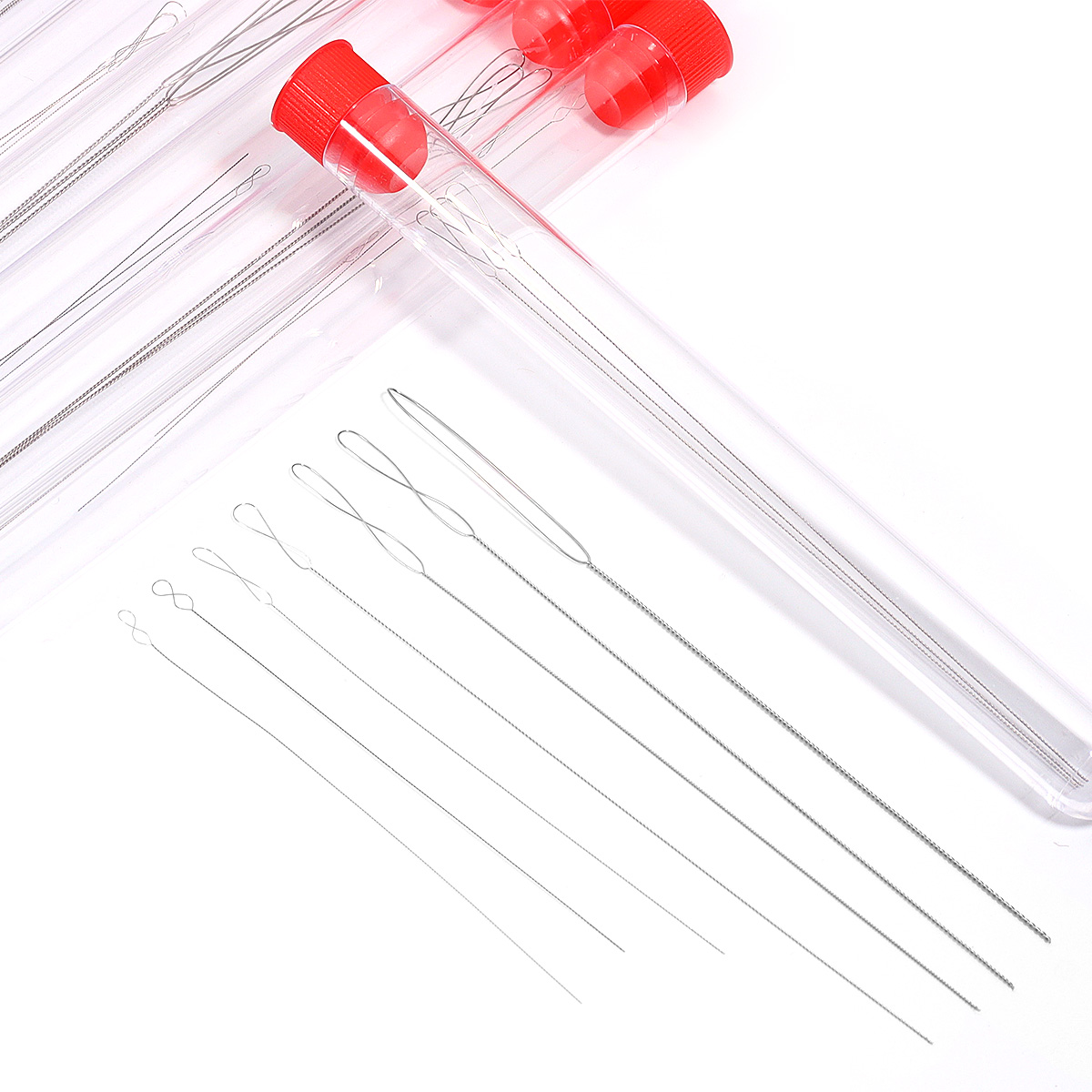 Beading Needle Fine - เข็มร้อยลูกปัดสแตนเลส 5/7 ชิ้น สำหรับงาน DIY เครื่องประดับ