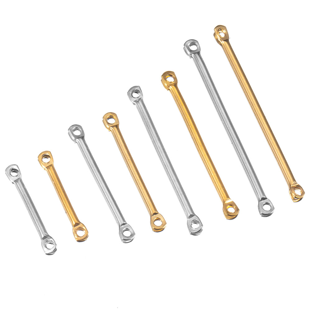 Jewelry Making Jig - 20 ชิ้น 15-30 มม.สแตนเลสสตีลแบนหัวสําหรับ DIY ต่างหูสร้อยคอเครื่องประดับทํา