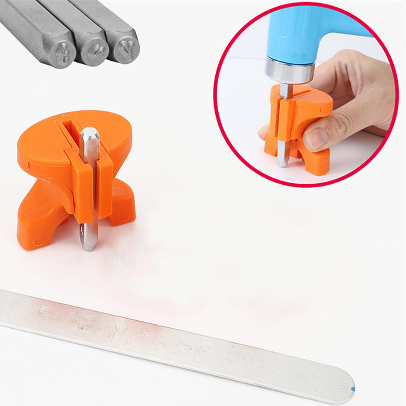 Jewelry Making Jig - ที่จับแสตมป์แบบพกพา 1 ชิ้น อุปกรณ์เสริมสำหรับงานฝีมือขนาดเล็ก ชุดเครื่องมือเจาะรูสำหรับงานประดิษฐ์และเครื่องประดับ