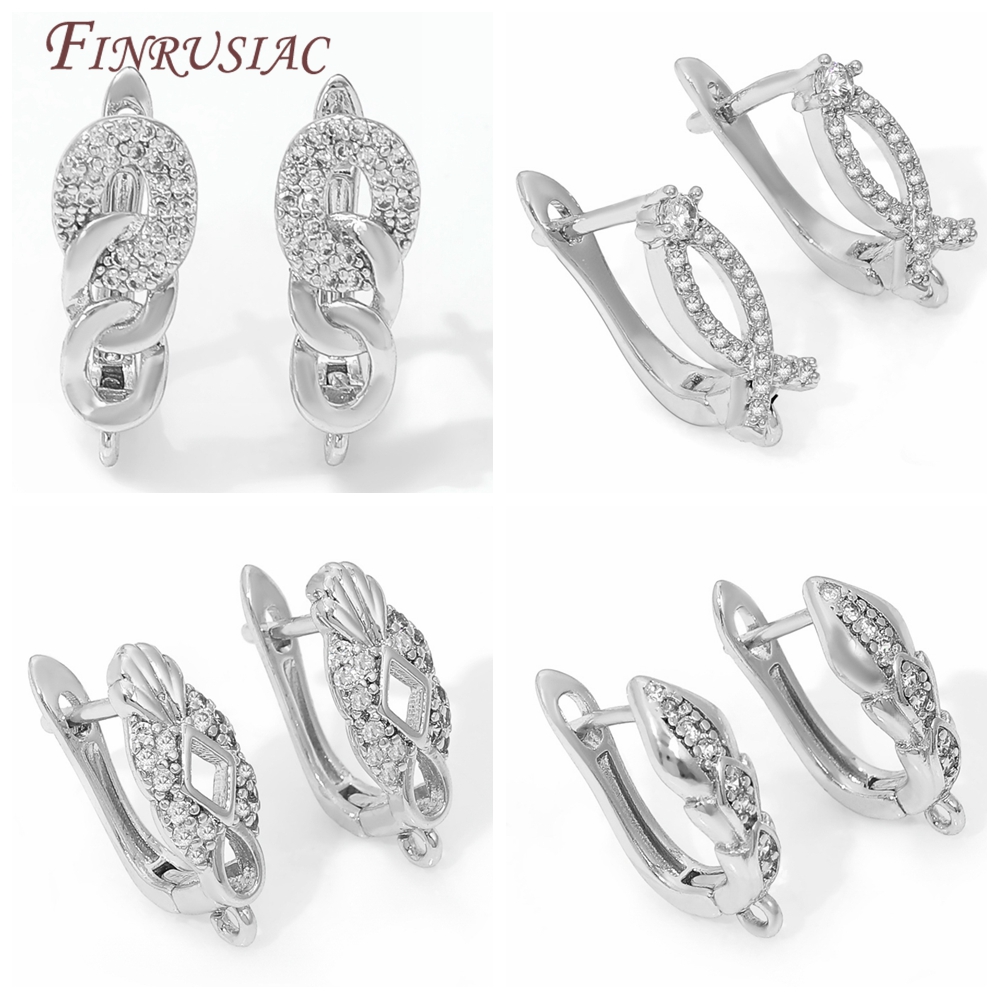 Jewelry Making Earrings - 18K Gold Plated,Anti-Allergy ต่างหู Hook Clasps,อุปกรณ์สําหรับเครื่องประดับ,ตัวยึด