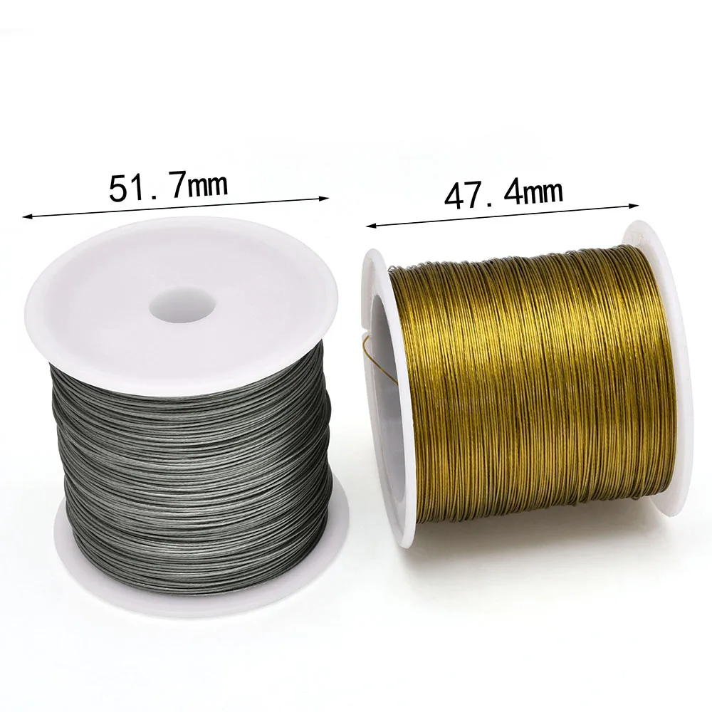 Jewelry Making Thread - ลวดสแตนเลส 7 เส้น ยาว 328 ฟุต/100