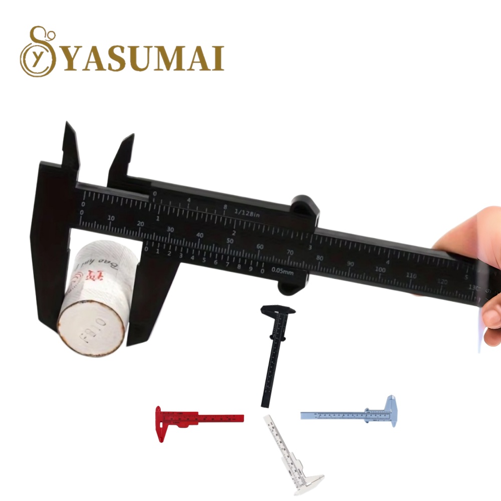 Jewelry Making Experience - เวอร์เนียคาลิปเปอร์พลาสติกแบบสองสเกล ยี่ห้อ YASUMAI เครื่องมือวัดความแม่นยำสูง สำหรับงานทำเครื่องประดับ งาน
