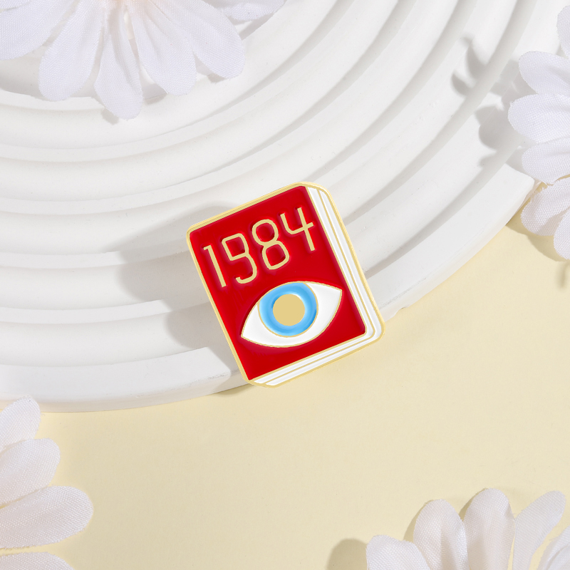 เข็มกลัดรูปหนังสือ ปี 1984 ลาย - Jewelry Making Journal บทวิจารณ์และราคา