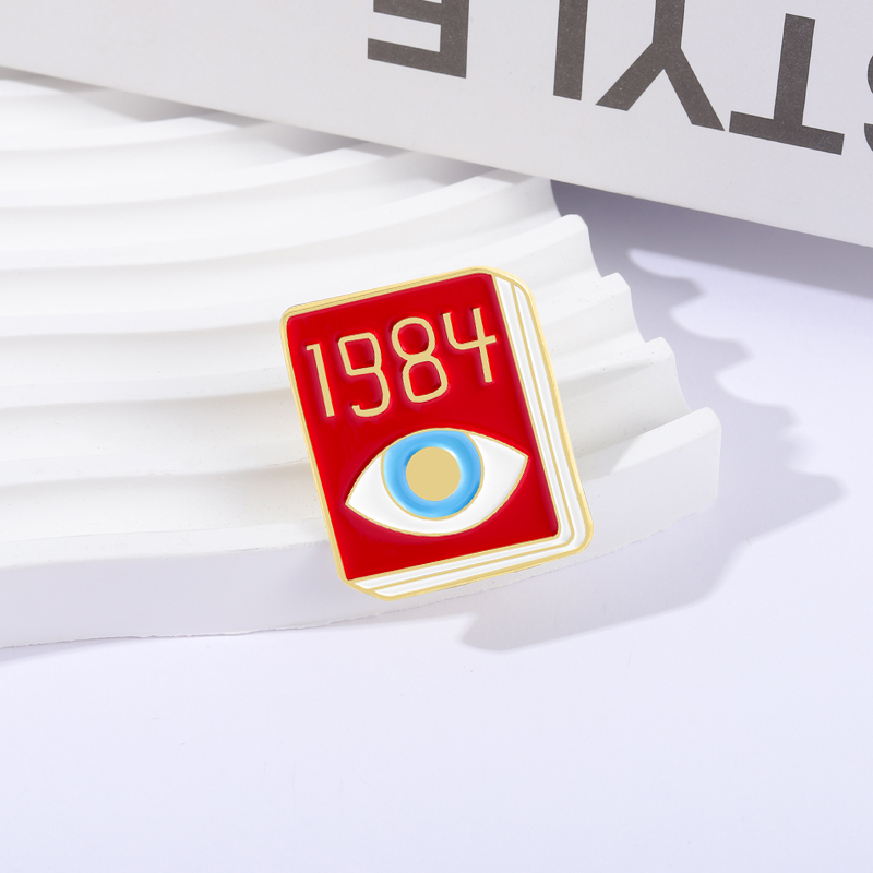 เข็มกลัดรูปหนังสือ ปี 1984 ลาย - Jewelry Making Journal บทวิจารณ์และราคา