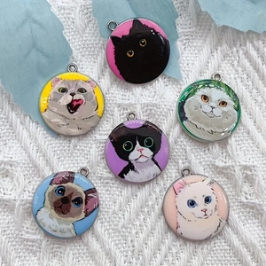 10 ชิ้น จี้ห้อยรูปสัตว์การ์ตูน - Jewelry Making Earrings บทวิจารณ์และราคา