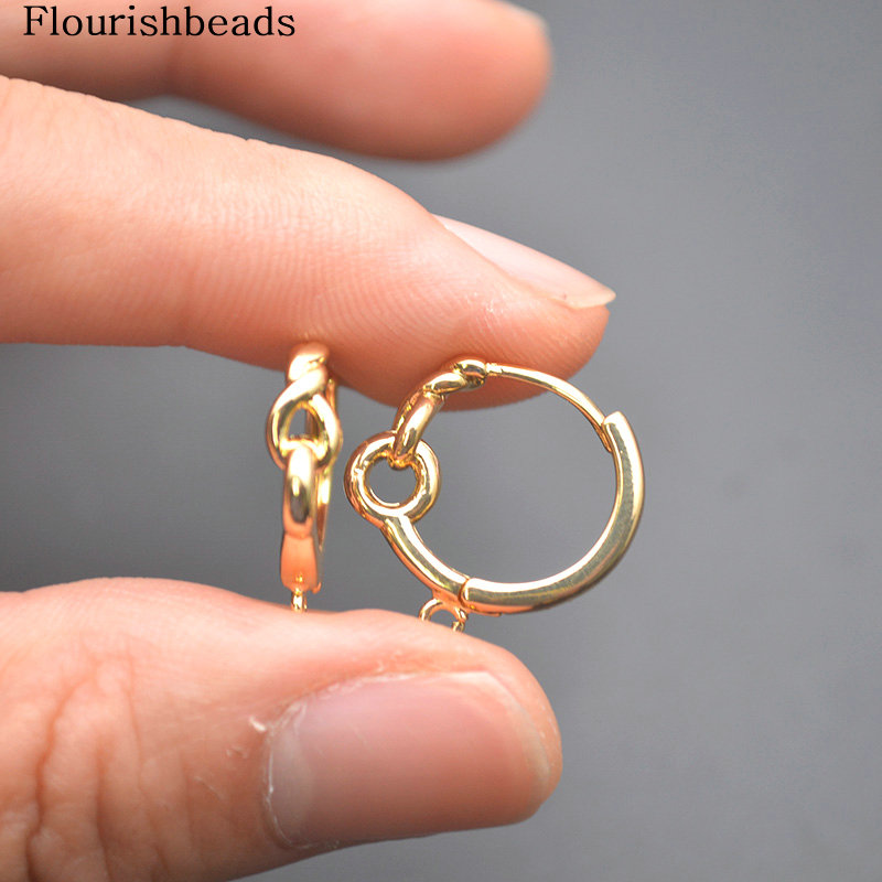 30 PC Twisted รอบวงกลม 18K Gol - Jewelry Making Hoops บทวิจารณ์และราคา