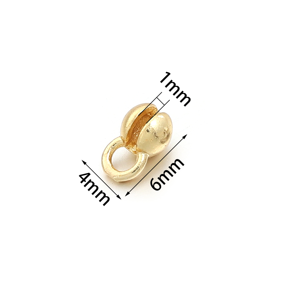 ลูกปัดปลายโซ่ชุบทอง 18K จำนวน  - Jewelry Making Necklaces บทวิจารณ์และราคา