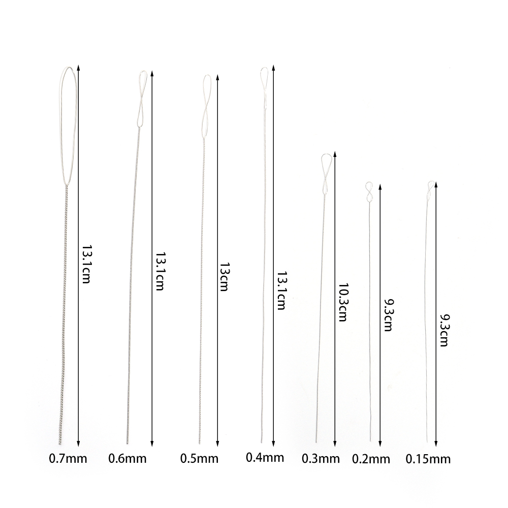 เข็มร้อยลูกปัดสแตนเลส 5/7 ชิ้น - Beading Needle Fine บทวิจารณ์และราคา