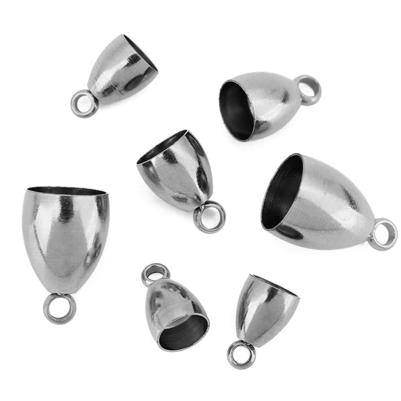 ตะขอเกี่ยวสายหนังสแตนเลสเคลือบ - Jewelry Making Necklaces บทวิจารณ์และราคา