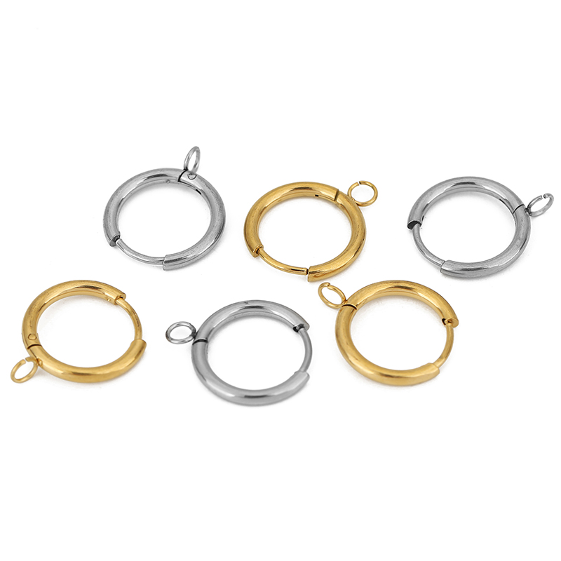 10pcs PVD ไม่เคยจางหายต่างหูตะ - Jewelry Making Thread บทวิจารณ์และราคา
