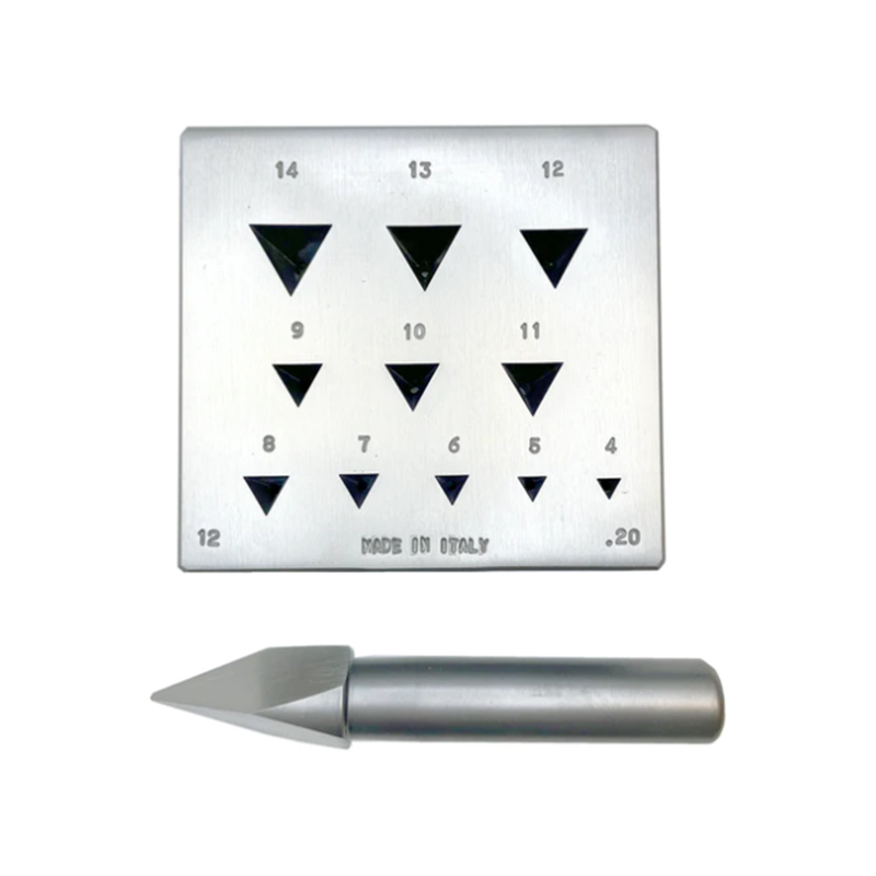 อุปกรณ์ทำขอบหินรูปสามเหลี่ยม O - Xtool Jewelry Making บทวิจารณ์และราคา