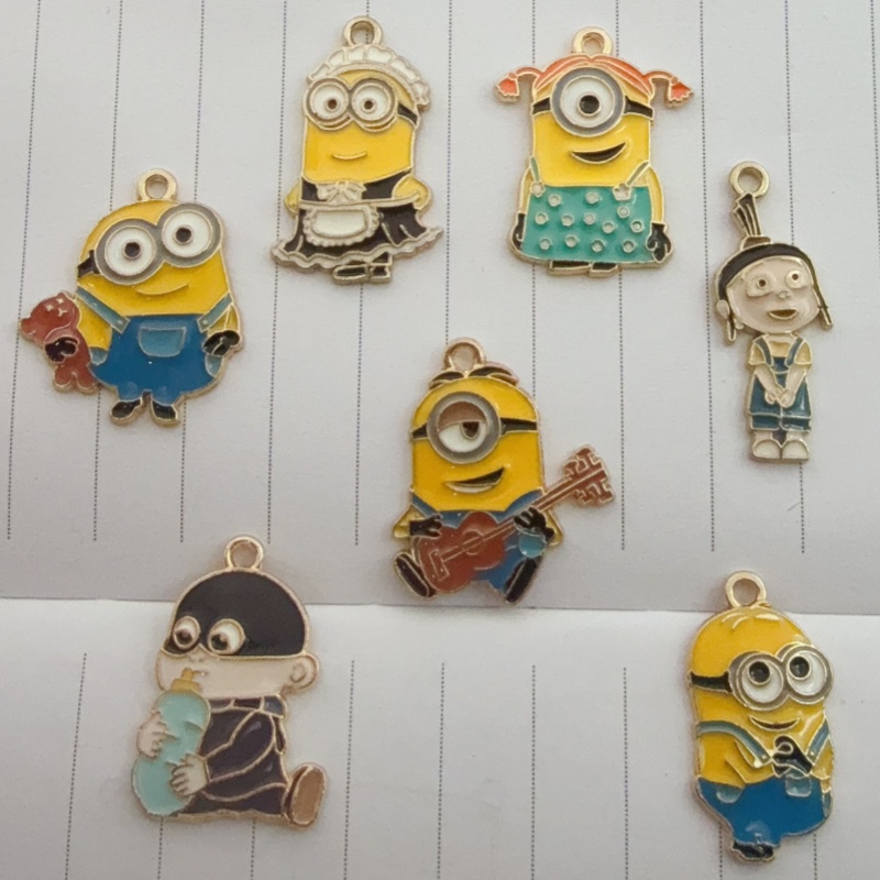 จี้การ์ตูนลายหยดน้ำมันอัลลอยด์ - Jewelry Making Earrings บทวิจารณ์และราคา