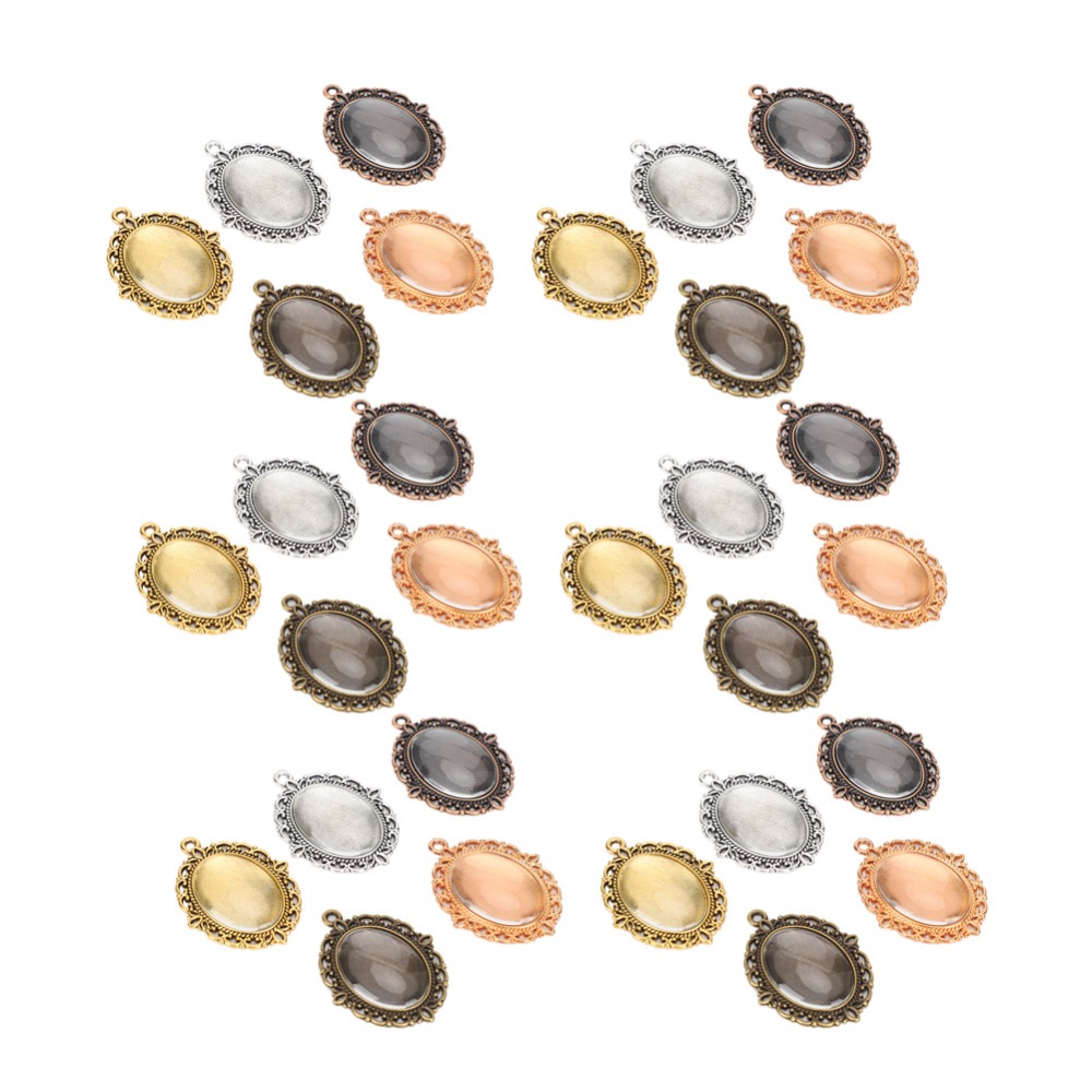 ถาดใส่จี้โลหะ+แก้ว 60 ชิ้น ใช้ - Xtool Jewelry Making บทวิจารณ์และราคา