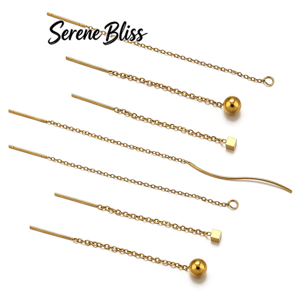 ต่างหูแบบห้อยยาว 10 ชิ้น ทำจาก - Jewelry Making Thread บทวิจารณ์และราคา