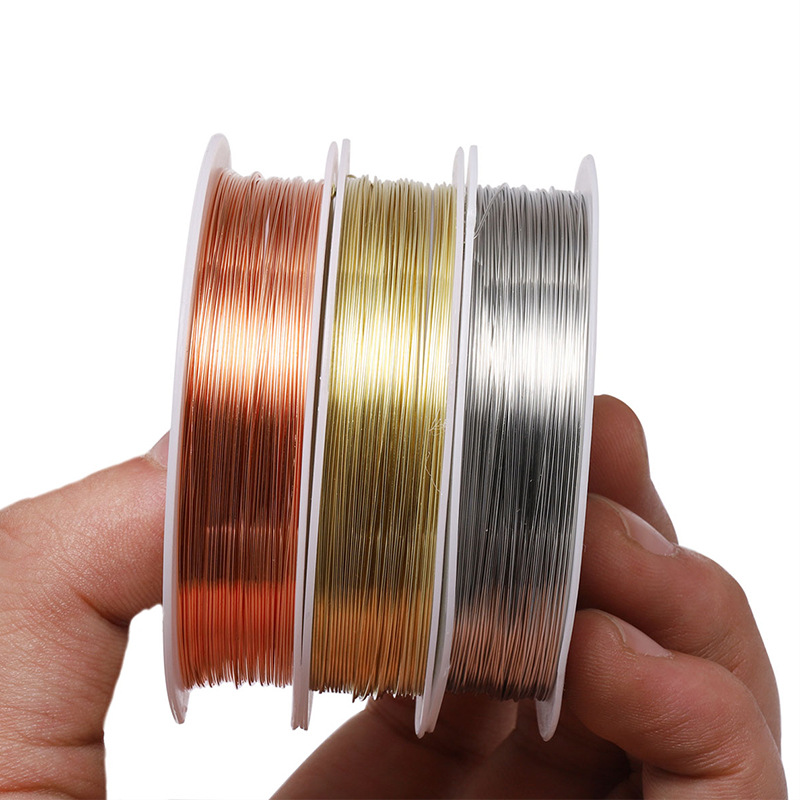 ลวดทองแดงแข็งแรง ขนาด 0.2/0.3/ - Jewelry Making Thread บทวิจารณ์และราคา