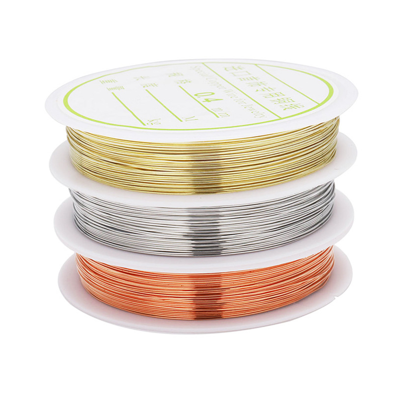 ลวดทองแดงแข็งแรง ขนาด 0.2/0.3/ - Jewelry Making Thread บทวิจารณ์และราคา