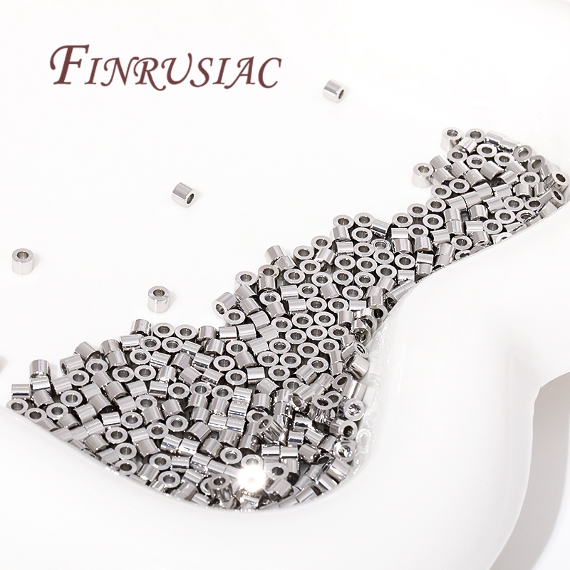 2.5*2 มม.ลูกปัดสําหรับเครื่องป - Crimp Bead Tube บทวิจารณ์และราคา