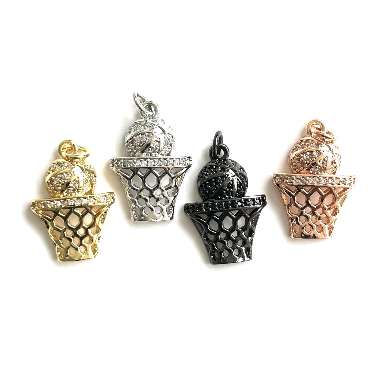 จี้รูปบาสเกตบอลประดับเพชรเซอร์ - Jewelry Making Game บทวิจารณ์และราคา