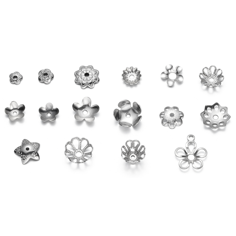 20/50 ชิ้น/ล็อต 15 แบบ ฝาครอบล - Bead Cap Flower บทวิจารณ์และราคา