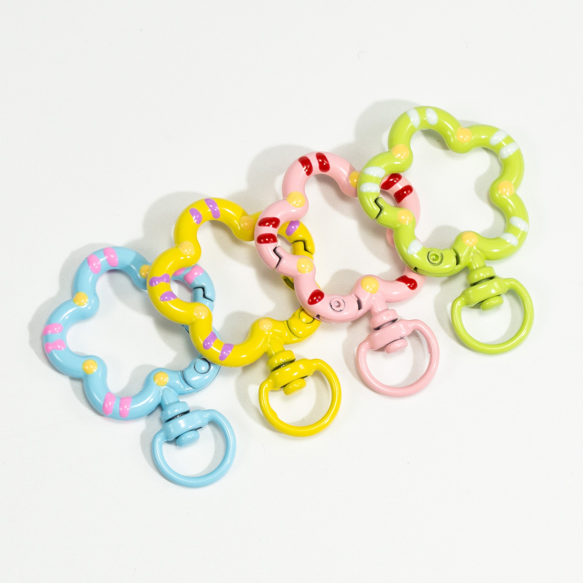 5pcs ดอกไม้โลหะ Lobster Claw C - Jewelry Making Hoops บทวิจารณ์และราคา
