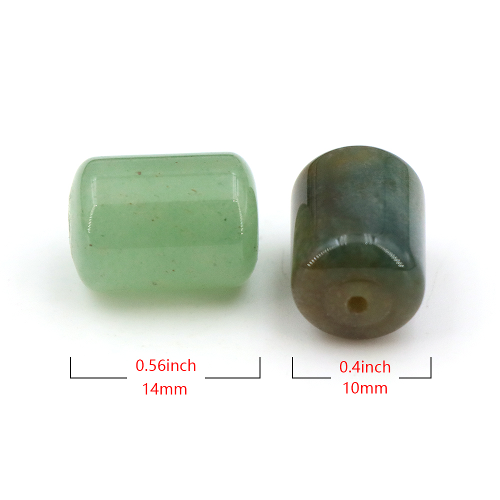 ลูกปัดหินธรรมชาติทรงกระบอกขนาด - Crimp Bead Tube บทวิจารณ์และราคา