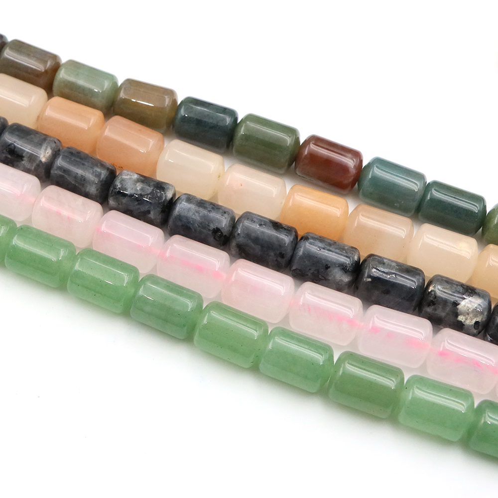ลูกปัดหินธรรมชาติทรงกระบอกขนาด - Crimp Bead Tube บทวิจารณ์และราคา