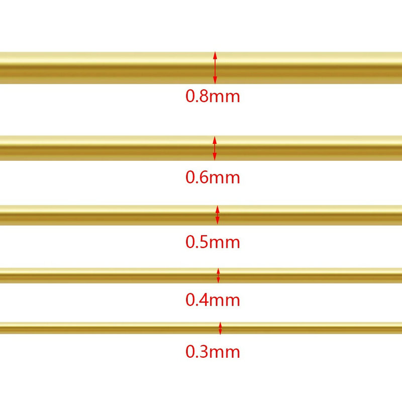 0.3-1.0 มม.เครื่องประดับทองแดง - Jewelry Making Yarn บทวิจารณ์และราคา