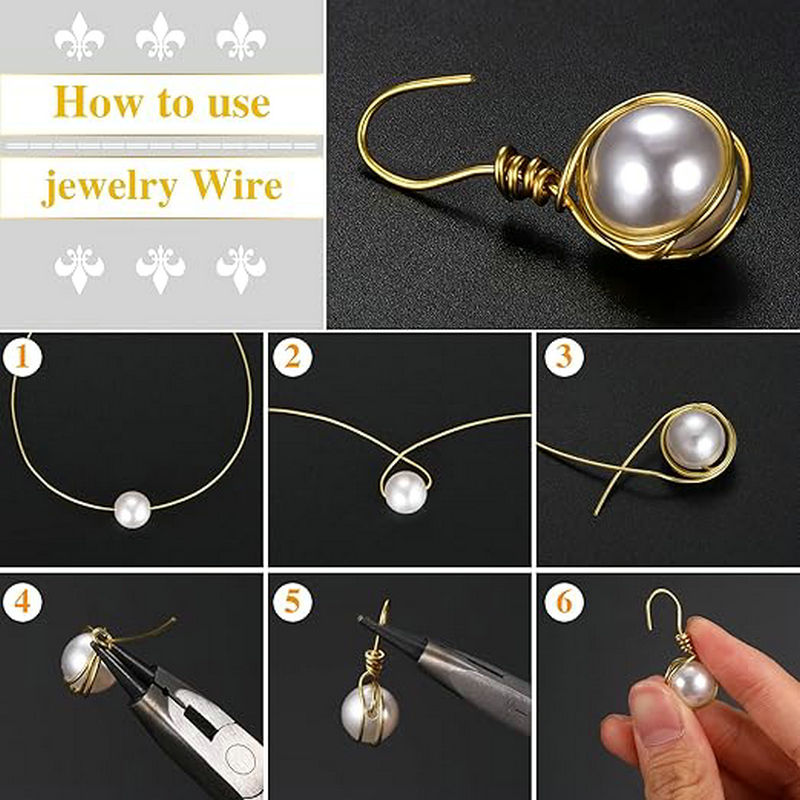 0.3-1.0 มม.เครื่องประดับทองแดง - Jewelry Making Yarn บทวิจารณ์และราคา
