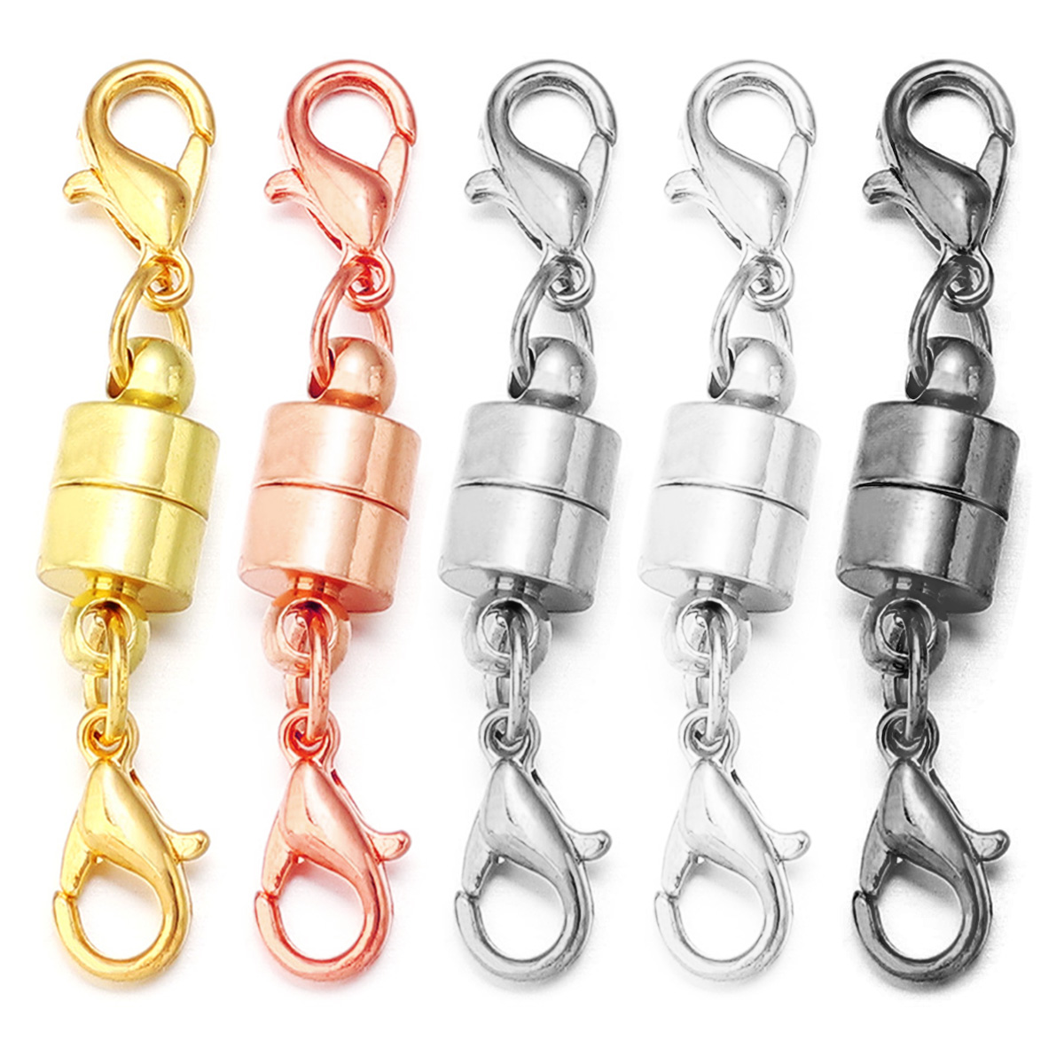 ตัวล็อคแม่เหล็ก 5 ชุด/ชุด พร้อ - Jewelry Making Necklaces บทวิจารณ์และราคา