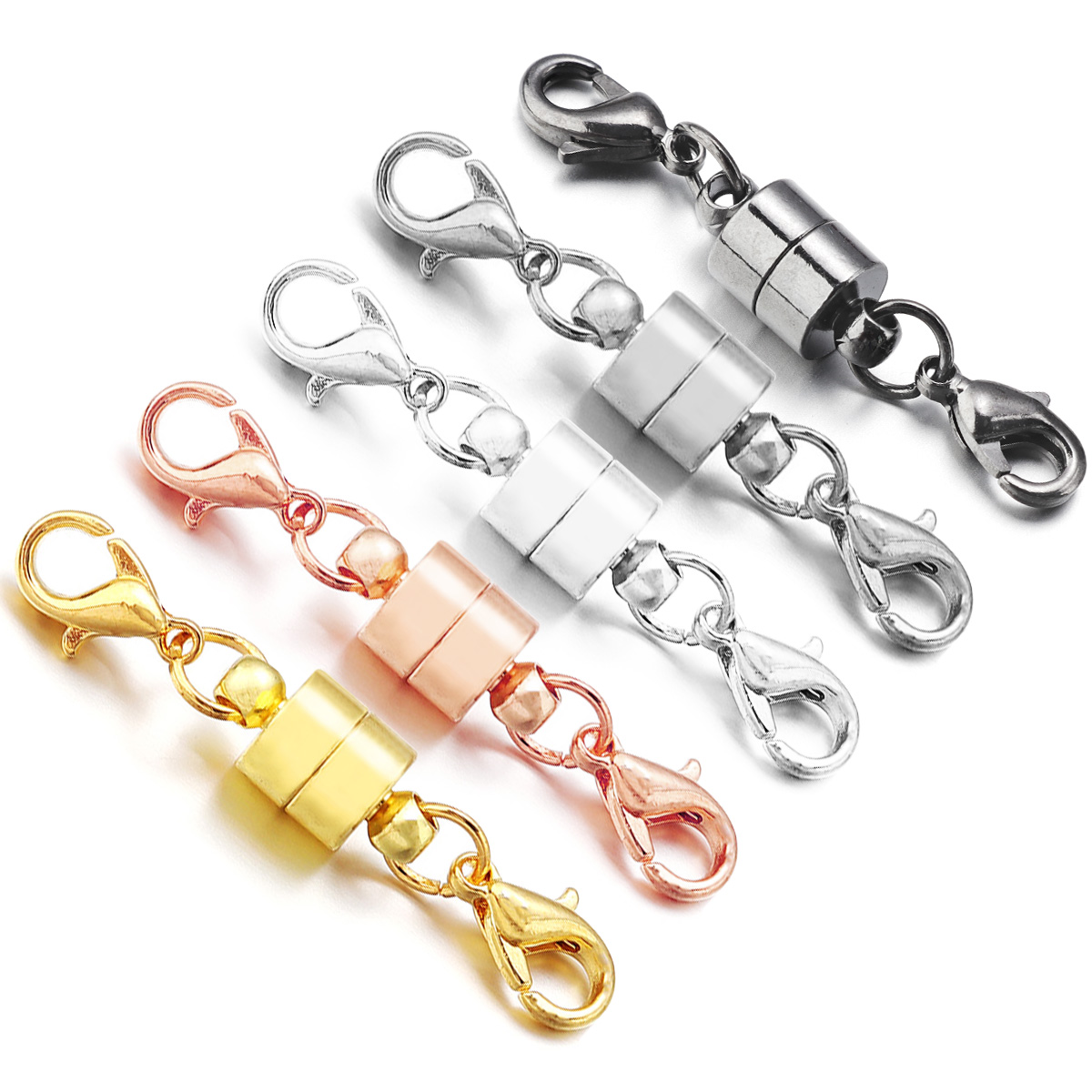 ตัวล็อคแม่เหล็ก 5 ชุด/ชุด พร้อ - Jewelry Making Necklaces บทวิจารณ์และราคา