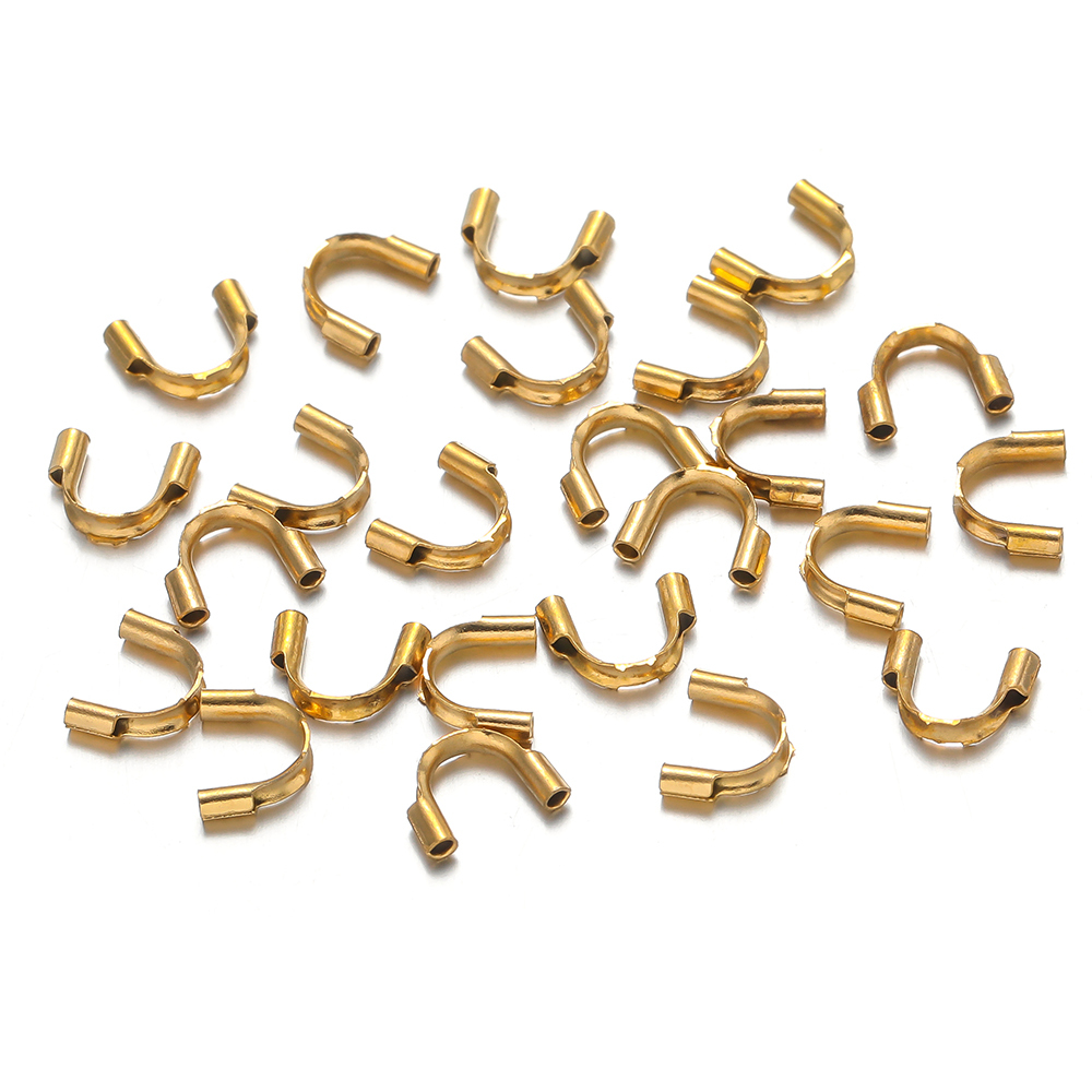 50pcs สแตนเลสสตีลชุบทอง U รูปร - Jewelry Making Thread บทวิจารณ์และราคา