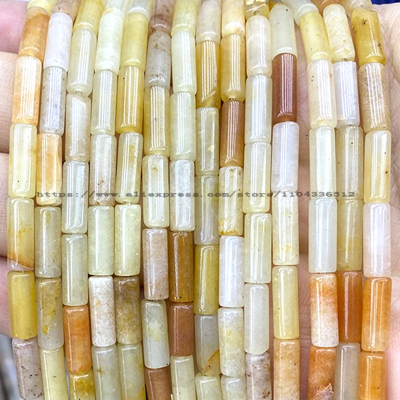 4x13 มม.หลอดหินธรรมชาติหยก Tur - Crimp Bead Tube บทวิจารณ์และราคา