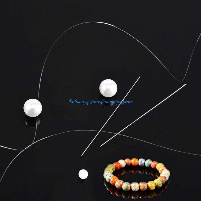 573B 47 ชิ้น Big Eye ลูกปัดเข็ - Beading Needle Fine บทวิจารณ์และราคา