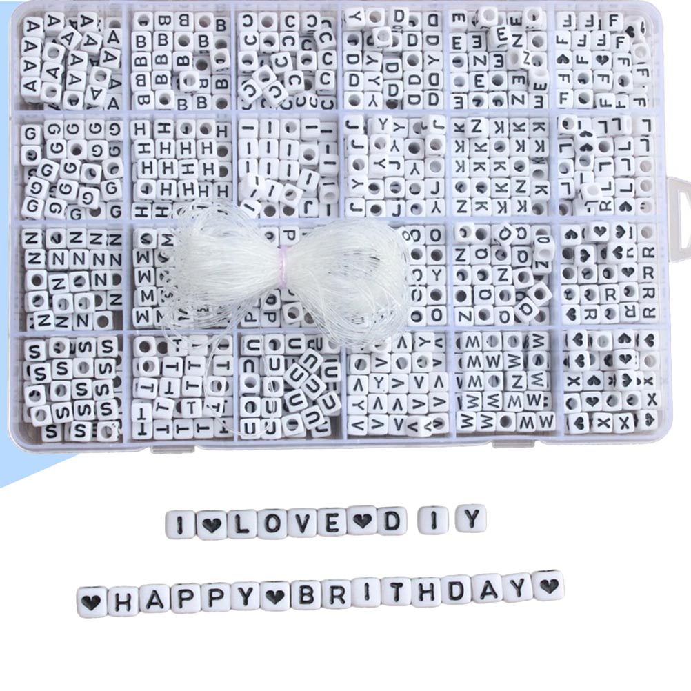 ชุดลูกปัดตัวอักษร 1200 ชิ้น ขน - Jewelry Making Game บทวิจารณ์และราคา