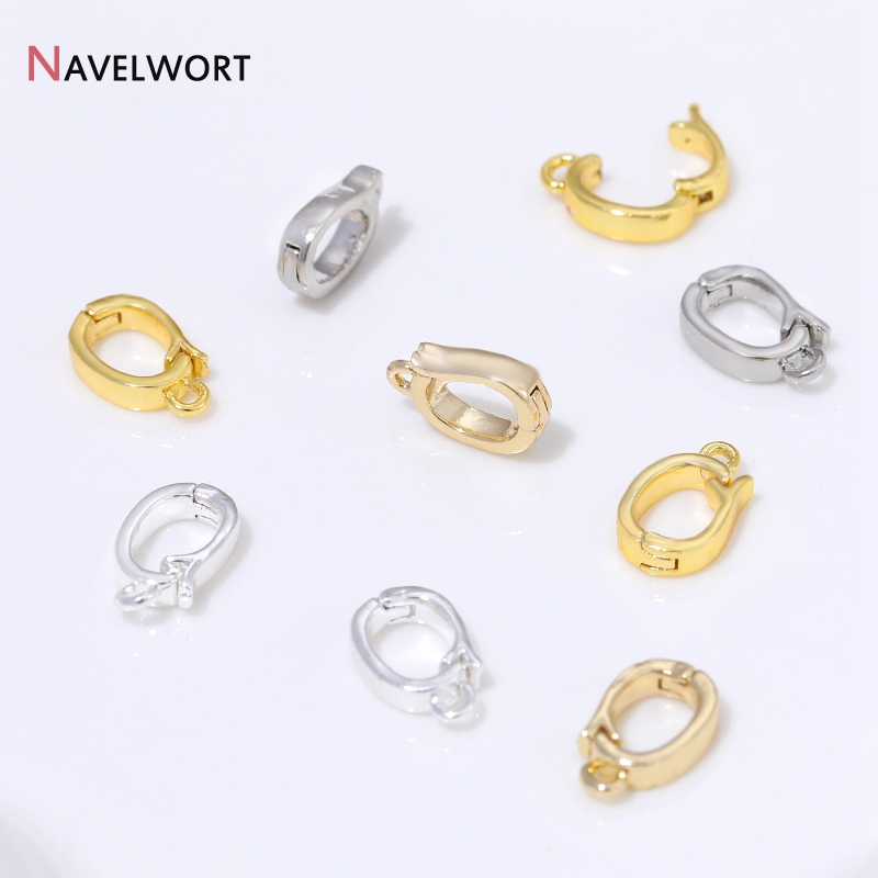 ตัวล็อกจี้แบบมีบานพับ ทำจากทอง - Jewelry Making Necklaces บทวิจารณ์และราคา