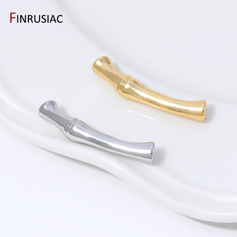 ลูกปัดทองเหลืองชุบทอง 18K รูปท - Crimp Bead Tube บทวิจารณ์และราคา