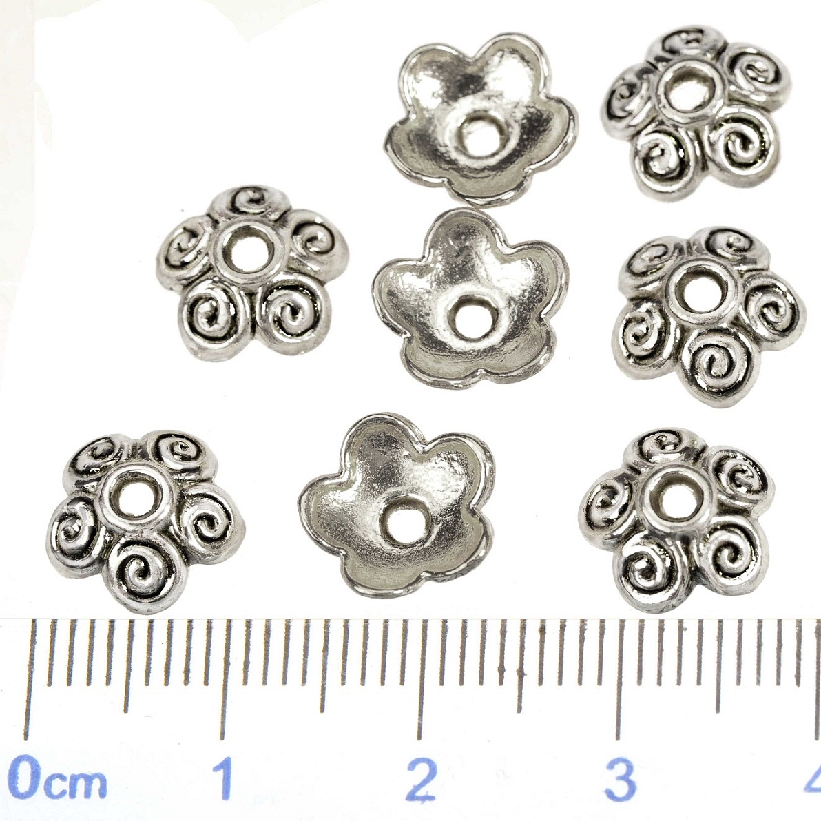 อุปกรณ์ทำเครื่องประดับ ฝาครอบล - Bead Cap Flower บทวิจารณ์และราคา