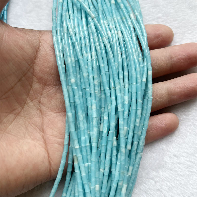 ลูกปัดกลมหินธรรมชาติขนาดเล็ก4* - Crimp Bead Tube บทวิจารณ์และราคา