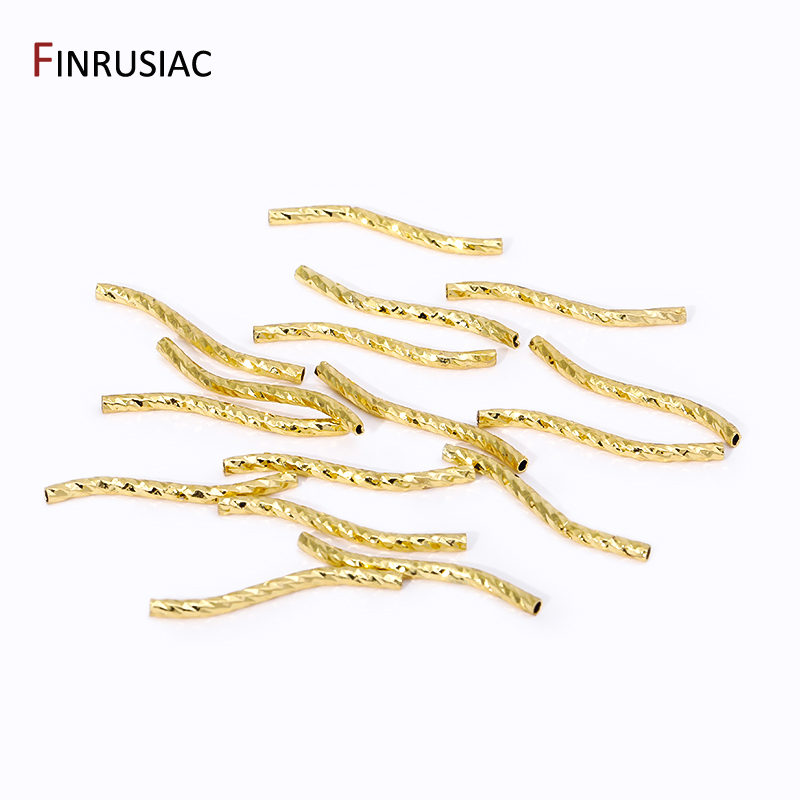 ทองเหลืองชุบทอง 14/18K ขนาด 20 - Crimp Bead Tube บทวิจารณ์และราคา