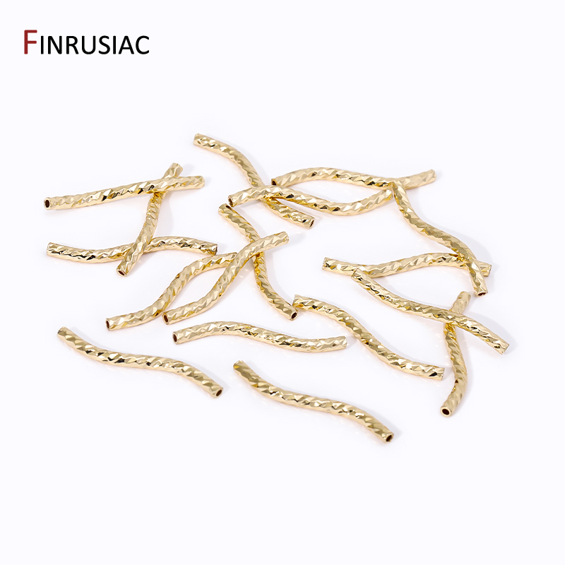 ทองเหลืองชุบทอง 14/18K ขนาด 20 - Crimp Bead Tube บทวิจารณ์และราคา