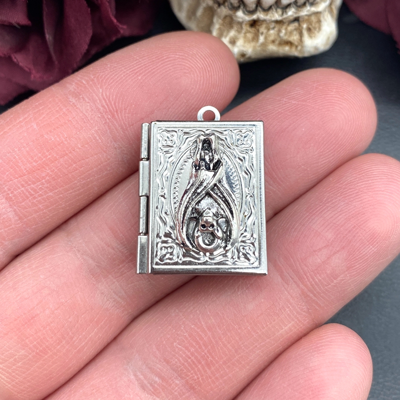 2psc Dainty BAT Book Locket Ch - Jewelry Making Journal บทวิจารณ์และราคา
