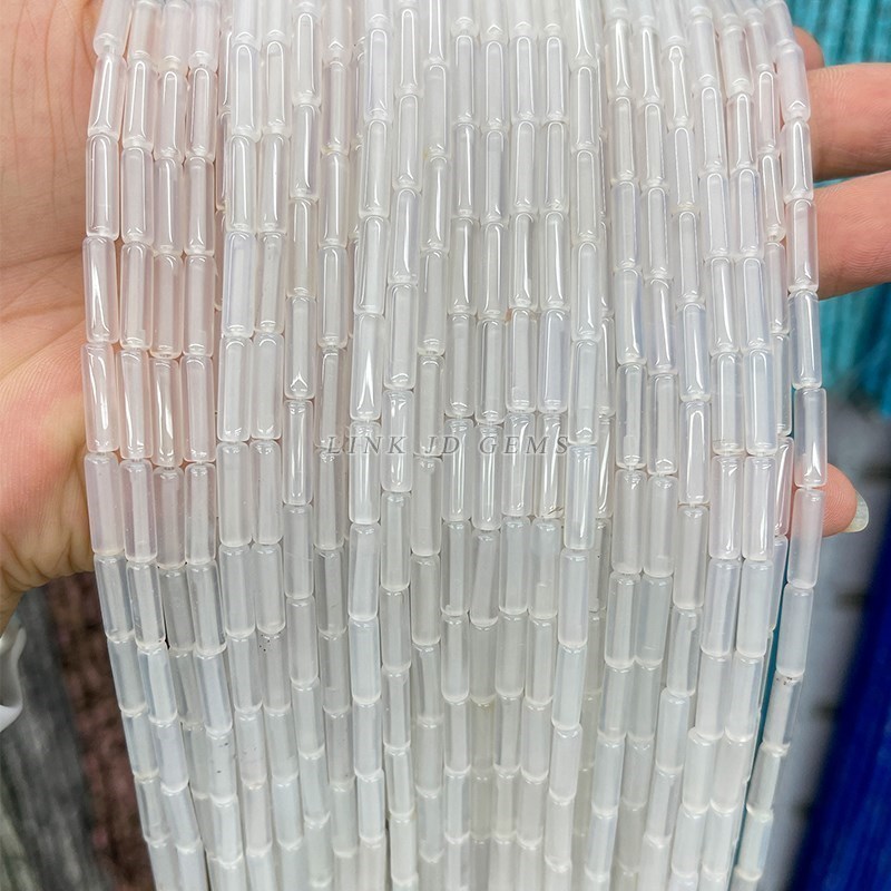 4*13Mm Natural Agate Aventurin - Crimp Bead Tube บทวิจารณ์และราคา
