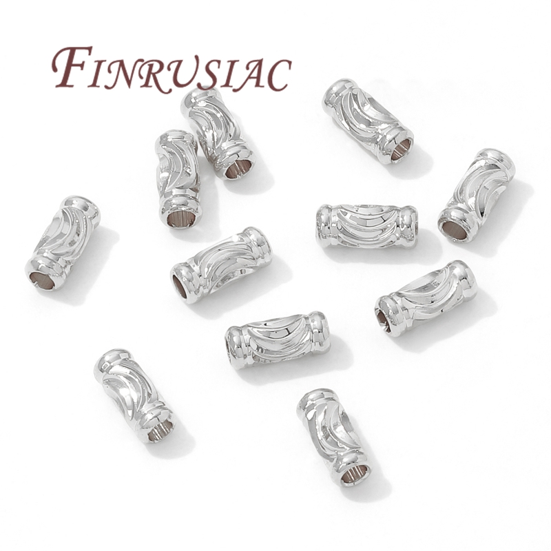 3 มม.* 7 มม.ลูกปัด Spacer ลูกป - Crimp Bead Tube บทวิจารณ์และราคา