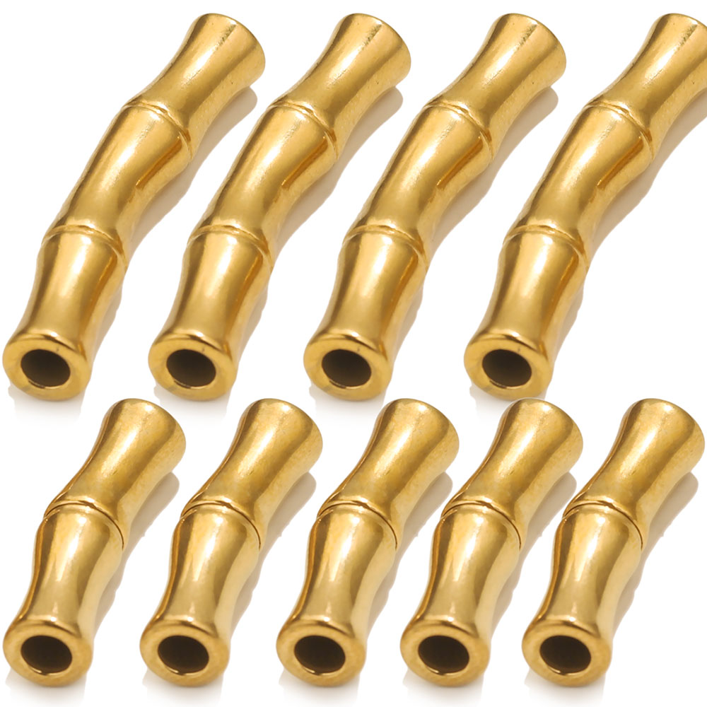 5pcs สแตนเลสสตีลโค้ง Slub หลอด - Crimp Bead Tube บทวิจารณ์และราคา