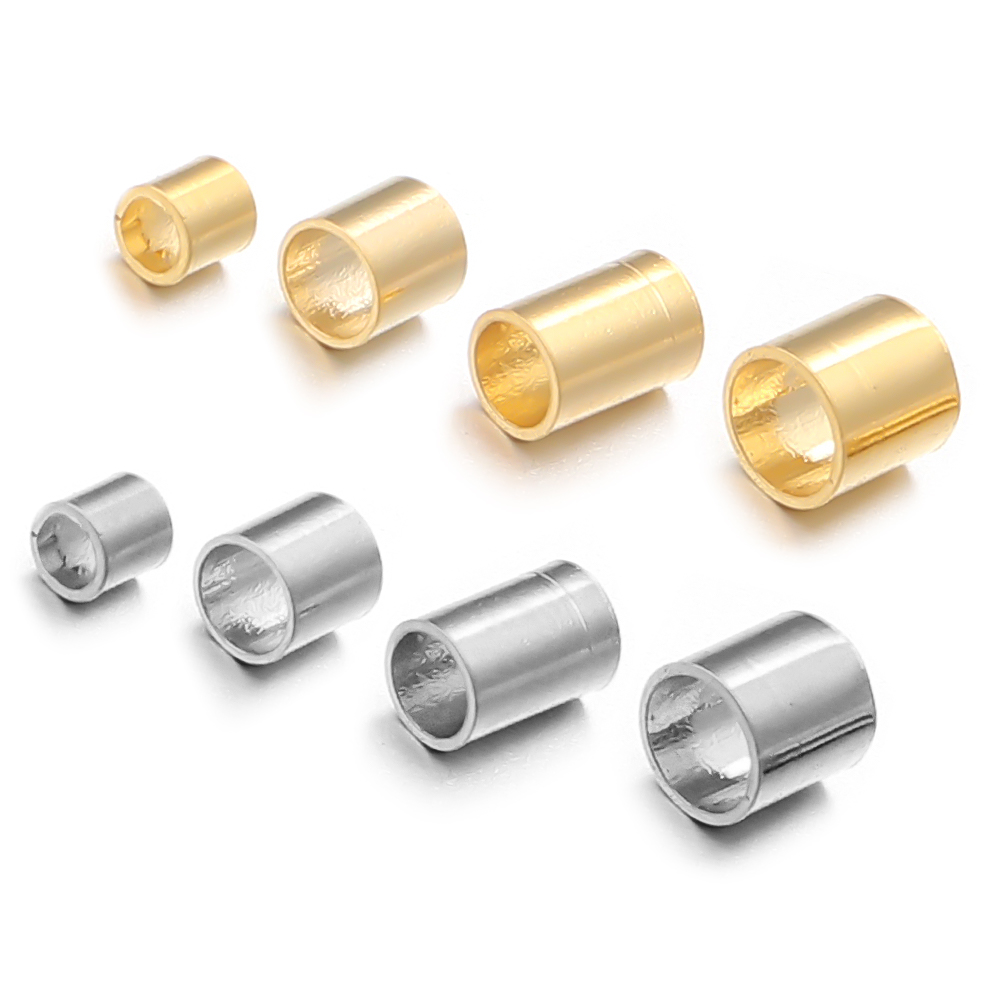 ลูกปัดปลายท่อสแตนเลสแบบหนีบ 50 - Crimp Bead Tube บทวิจารณ์และราคา