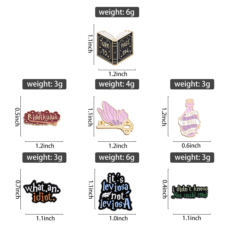 เข็มกลัดแม่มดเคลือบคำสาปรูปผีเ - Jewelry Making Journal บทวิจารณ์และราคา