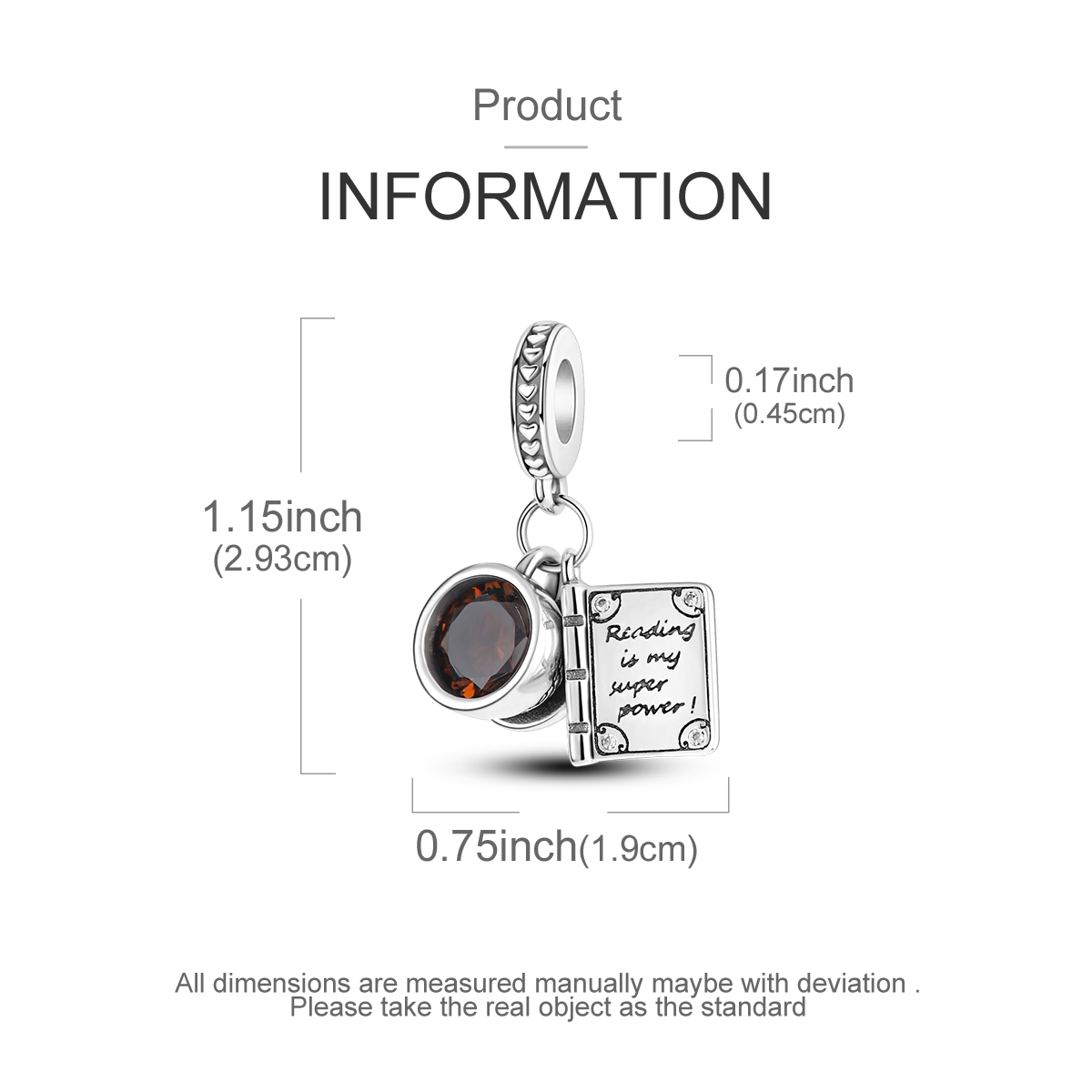 จี้รูปแก้วกาแฟทำจากเงินแท้ 925 - Jewelry Making Journal บทวิจารณ์และราคา