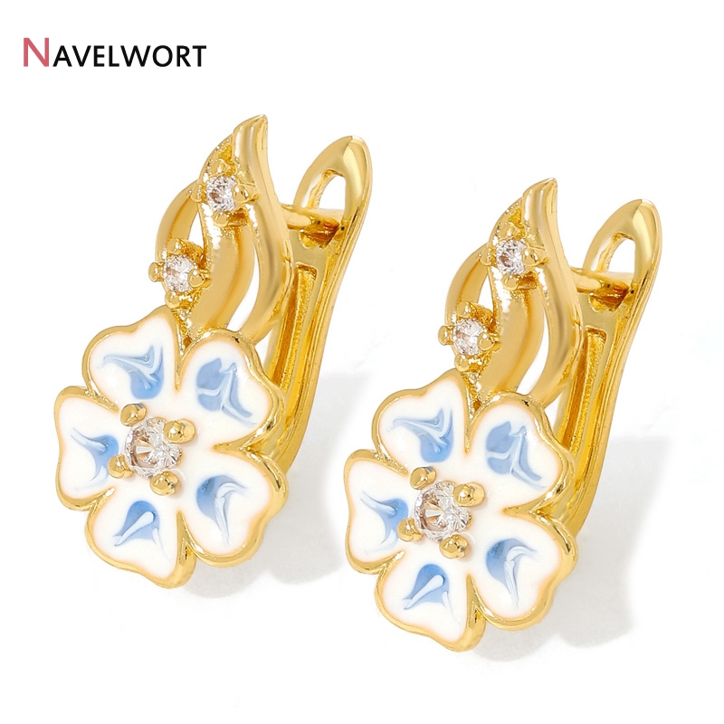 ตะขอเกี่ยวต่างหูทองเหลืองชุบทอ - Jewelry Making Earrings บทวิจารณ์และราคา