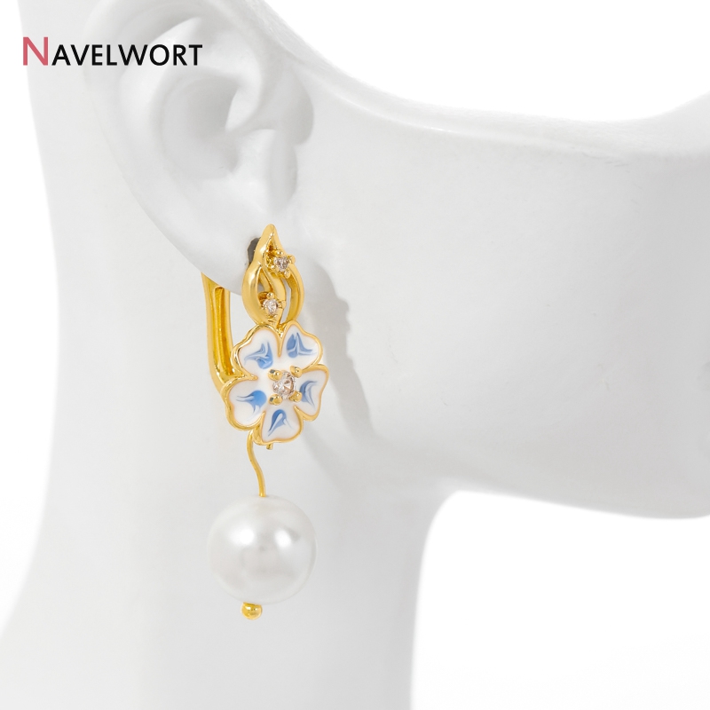 ตะขอเกี่ยวต่างหูทองเหลืองชุบทอ - Jewelry Making Earrings บทวิจารณ์และราคา