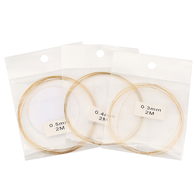 2 เมตรสแตนเลส 0.3 0.4 0.5 มม.ป - Jewelry Making Yarn บทวิจารณ์และราคา